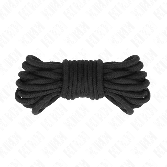 KINK - CORDA DI COTONE 5 METRI NERA