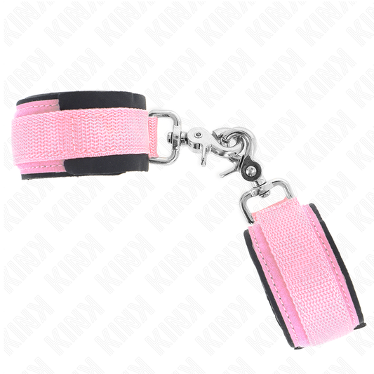 KINK - MANETTE REGOLABILI IN NEOPRENE ROSA 22-34 CM