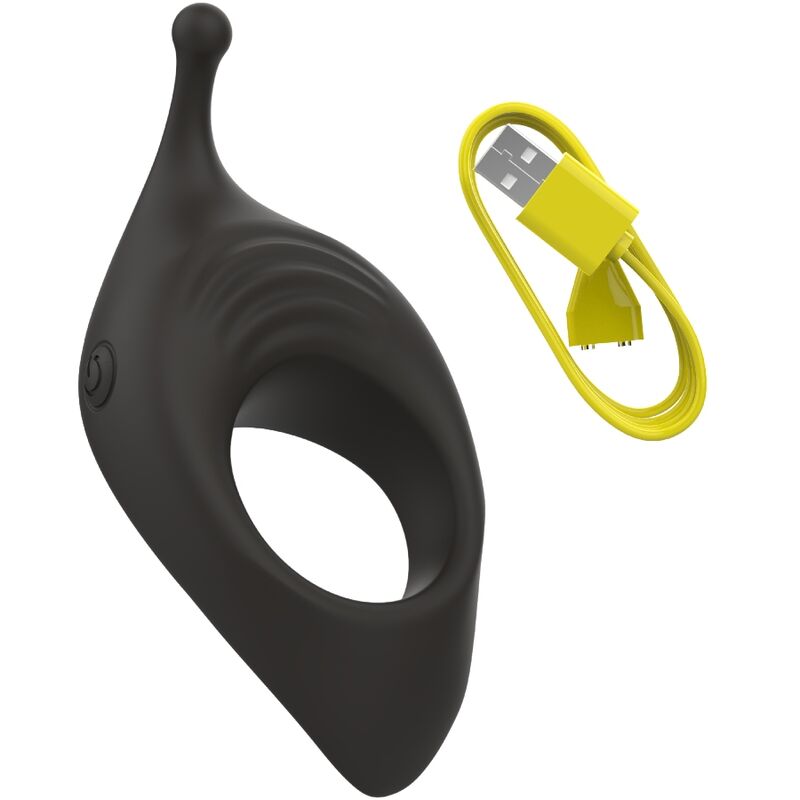 B SWISH - BCHARMED RHYTHM INFINITE DELUXE ANELLO PENE 15 VIBRAZIONI NERO