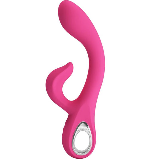 PRETTY LOVE - FRITZ VIBRATORE  RABBIT 12 FUNZIONI ROSA