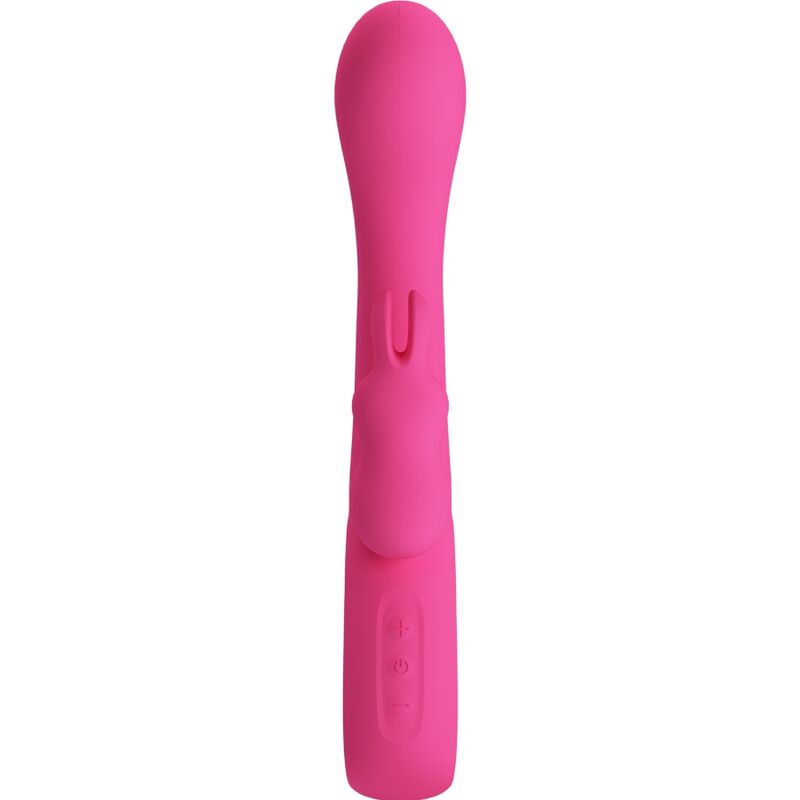 PRETTY LOVE - VIBRATORE NOVAK CON RABBIT 12 FUNZIONI ROSA