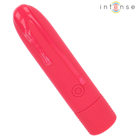 INTENSE - SYMONE BULLET VIBRANTE RICARICABILE USB 8 VIBRAZIONI ROSSO 10 X 2,2 CM
