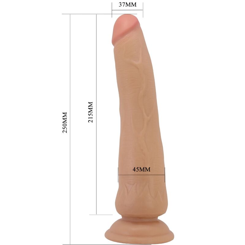 PRETTY LOVE - DILDO REALISTICO TIEMEYER 25 CM NUDE