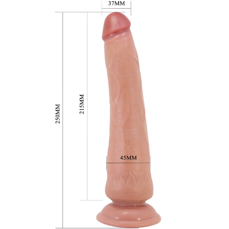 PRETTY LOVE - DILDO REALISTICO TIEMEYER 25 CM MODELLO 2 NUDE