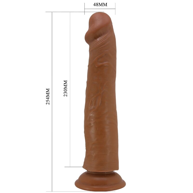PRETTY LOVE - DILDO REALISTICO SHARIFE 25 CM CARAMEL