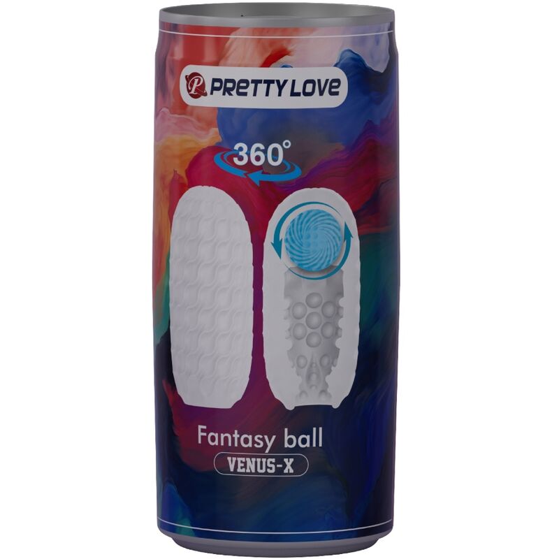 PRETTY LOVE - OVETTO MASTURBATORE MASCHILE VENUS FANTASY BALL  IN SILICONE