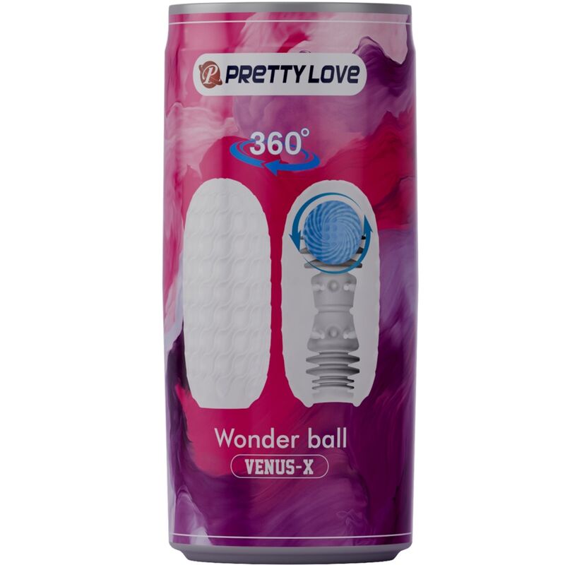 PRETTY LOVE - OVETTO MASTURBATORE MASCHILE VENUS WONDER BALL IN SILICONE
