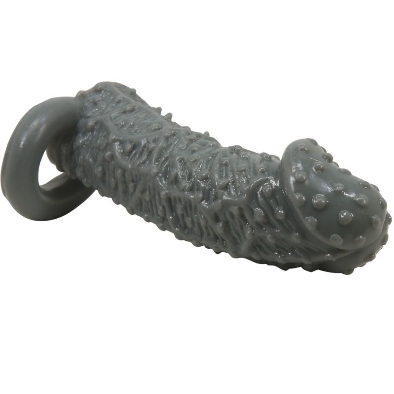 PRETTY LOVE - PROLUNGA PENE REALISTICA GRIGIA MODELLO 2