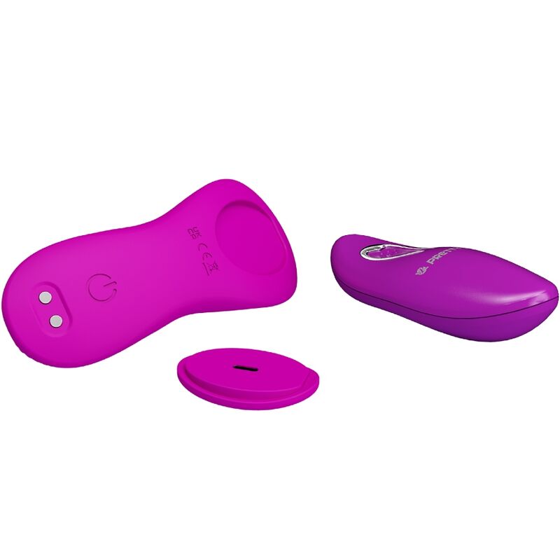 PRETTY LOVE - STIMOLATORE CLITORIDEO LAY-ON ROMARIO CON TELECOMANDO ROSA
