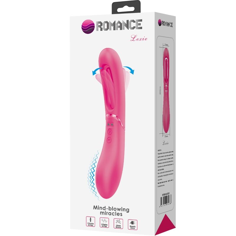 ROMANCE - LEXIE VIBRATORE PUNTO G 7 FUNZIONI ROSA