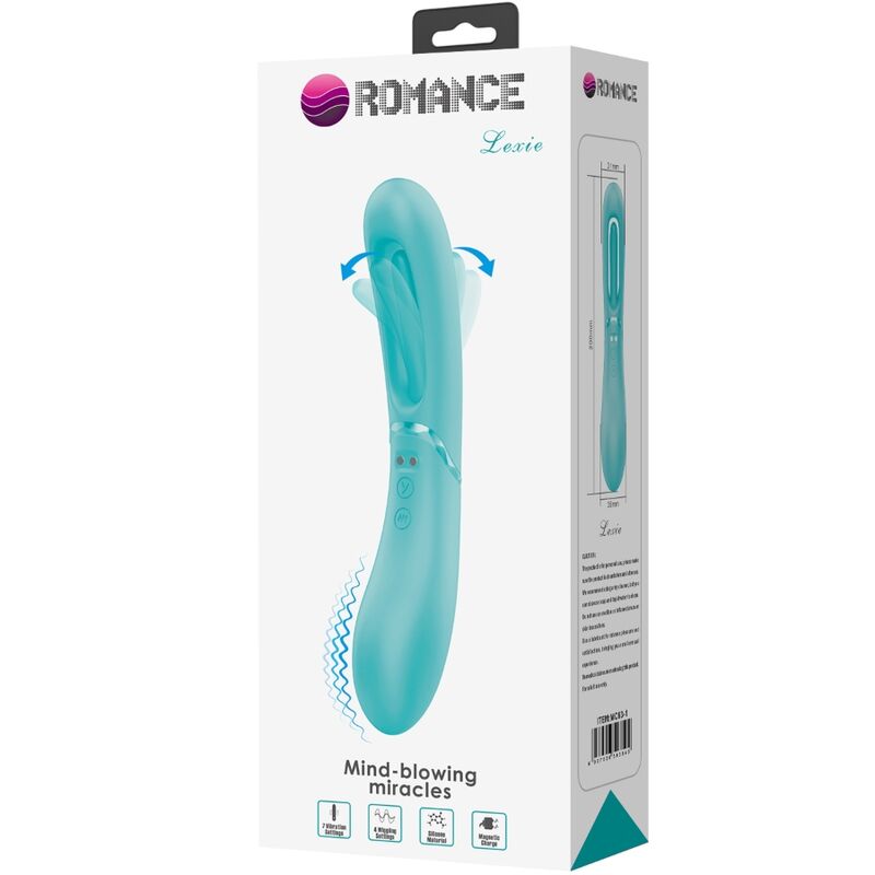 ROMANCE - LEXIE VIBRATORE PUNTO G 7 FUNZIONI BLU
