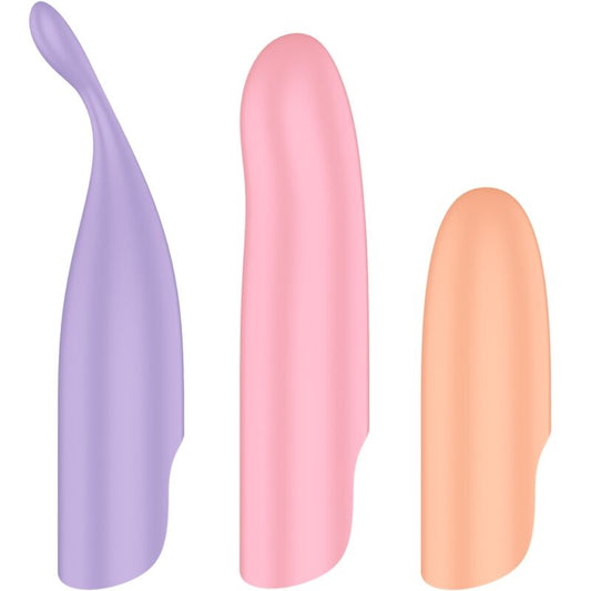SATISFYER - PLAYFUL FOUR SET DI QUATTRO VIBRATORI 4 IN 1 + POWER BULLET