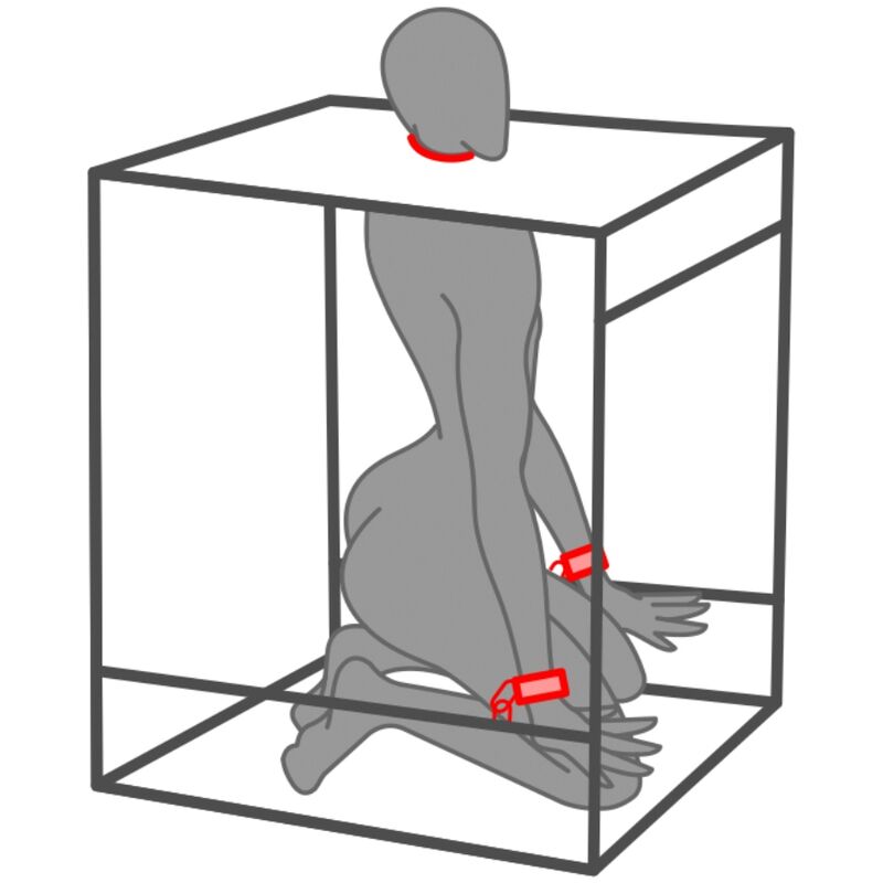 SECRET DOME - KINK CLUB CABINA BUKKAKE NERA E ROSSA