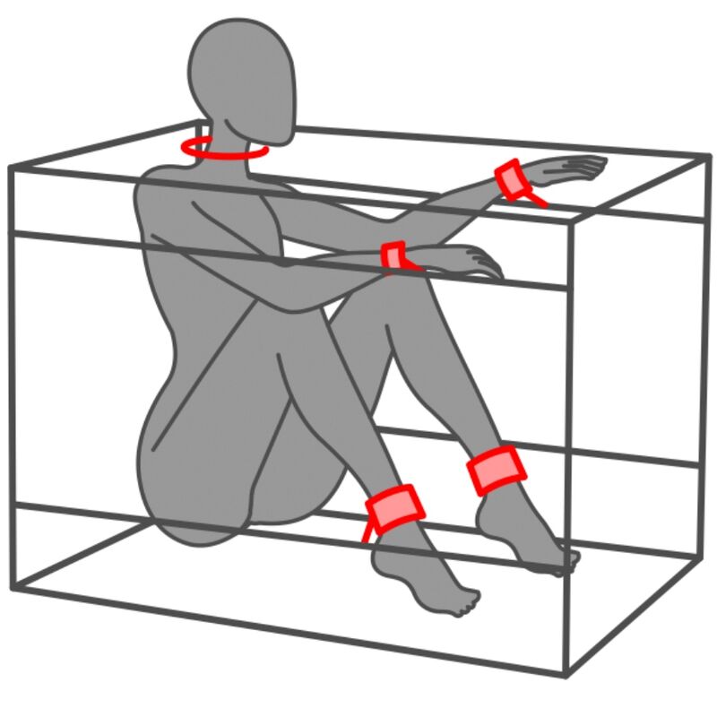 SECRET DOME - KINK CLUB LA NICHE CABINA NERA E ROSSA