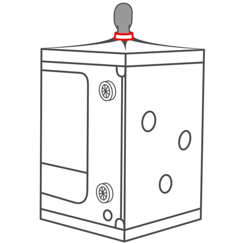 SECRET DOME - KINK CLUB CABINA SCANDALE NERA E ROSSA