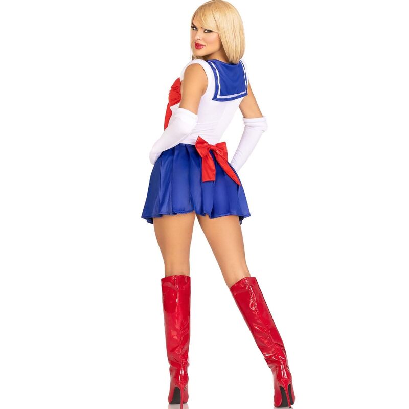 LEG AVENUE - COSTUME SEXY DA MARINAIA MULTICOLORE M