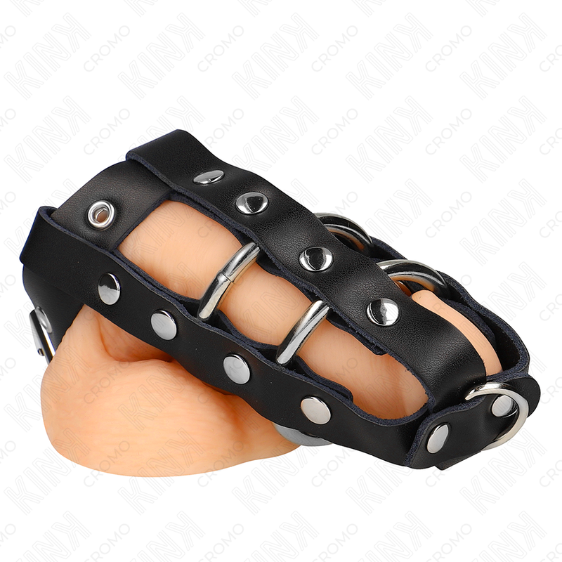 KINK - ANELLO PENE CON GABBIA REGOLABILE CON BLOCCAGGIO