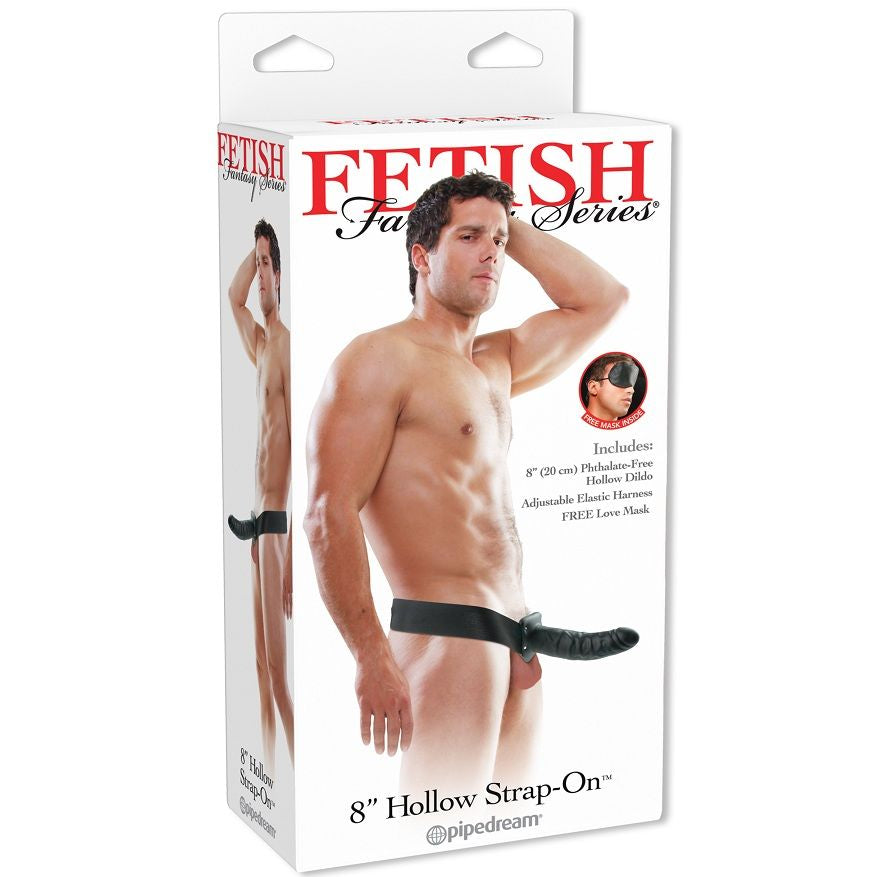 FETISH FANTASY SERIES - STRAP ON CAVO 19 CM NERO