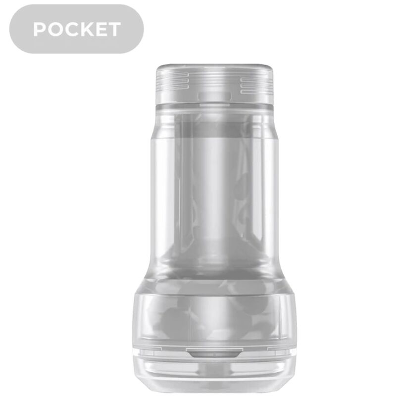 KIIROO - FEEL POCKET CRYSTAL MASTURBATORE TASCABILE TRASPARENTE