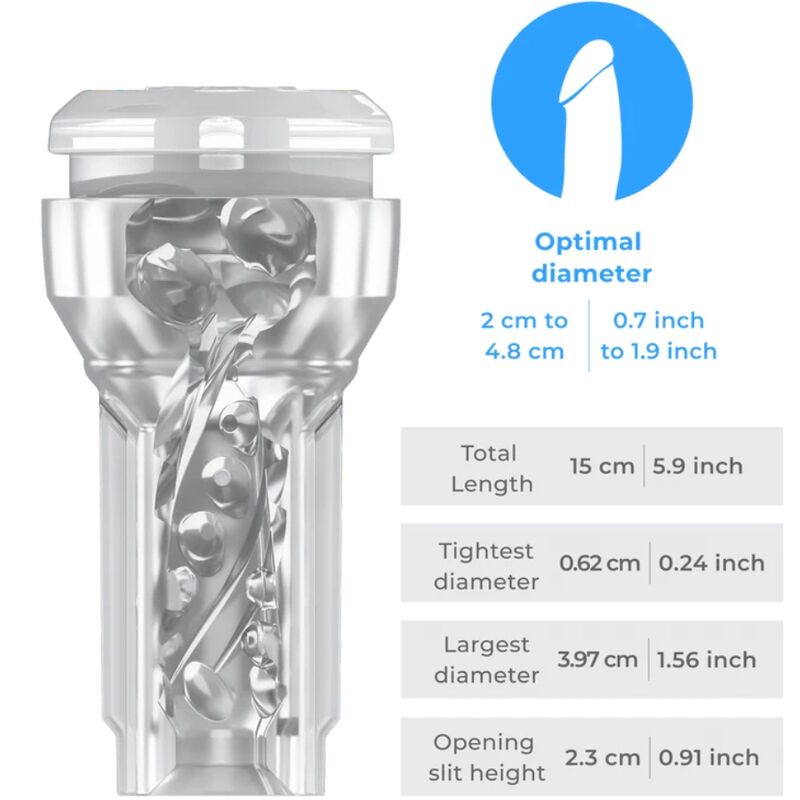 KIIROO - FEEL COMBO MASTURBATORE PORTATILE +  POWER BLOW