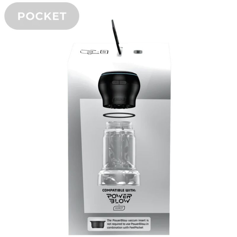 KIIROO - FEEL COMBO MASTURBATORE PORTATILE +  POWER BLOW
