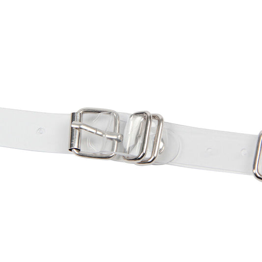 SUBBLIME - HARNESS CON ANELLI E CATENE COLOR ARGENTO T/U