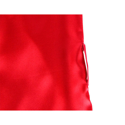 SUBBLIME - 954017 CHEMISE IN PIZZO CON SCHIENA TRASPARENTE + PERIZOMA ROSSO/NERO S/M