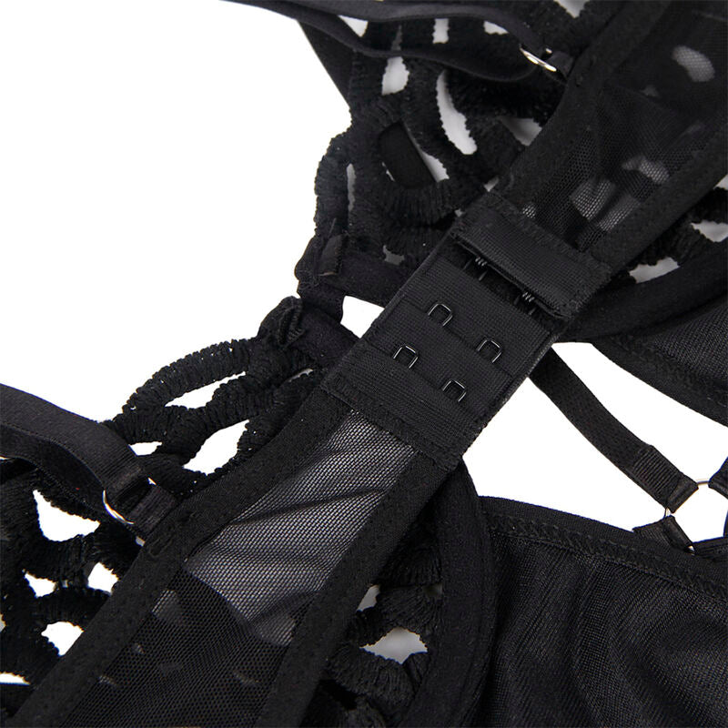 SUBBLIME - BODY IN PIZZO NERO S/M 954055