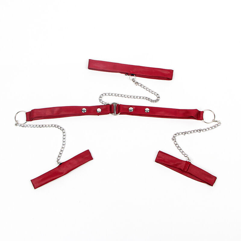 SUBBLIME - ABITO BONDAGE IN PIZZO NERO S/M 954420