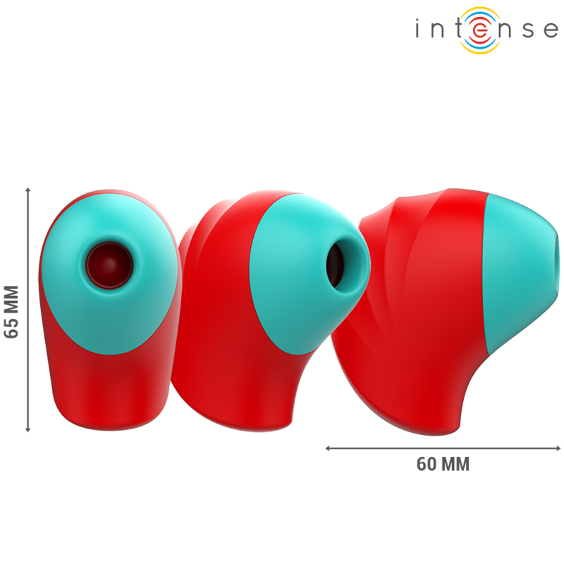 INTENSE - DONNIE STIMOLATORE CLITORIDE ROSSO/VERDE