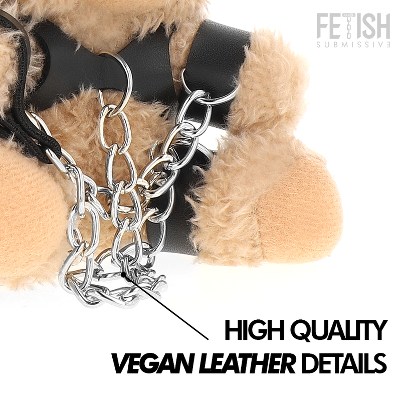ORSETTO BDSM YOGI, PELUCHE FETISH, ACCESSORIO TASCABILE
