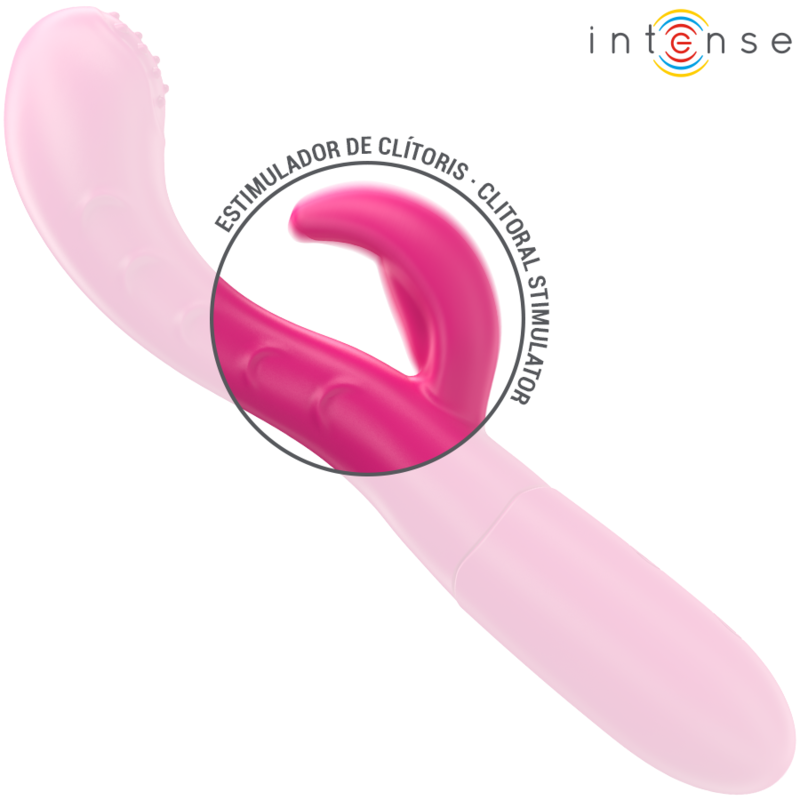 INTENSE - AMARA VIBRATORE CON LINGUA STIMOLANTE 10 VIBRAZIONI ROSA