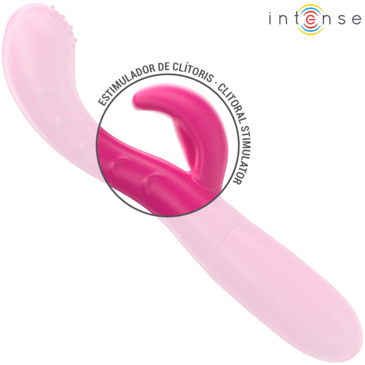 INTENSE -  AMARA VIBRATORE CON LINGUA STIMOLANTE 10 VIBRAZIONI ROSA