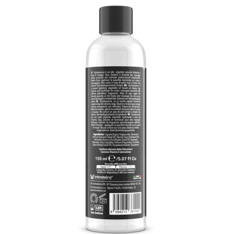 INTIMATELINE - LUXURIA OLIO DA MASSAGGIO NUVOLA DI ZUCCHERO 150 ML