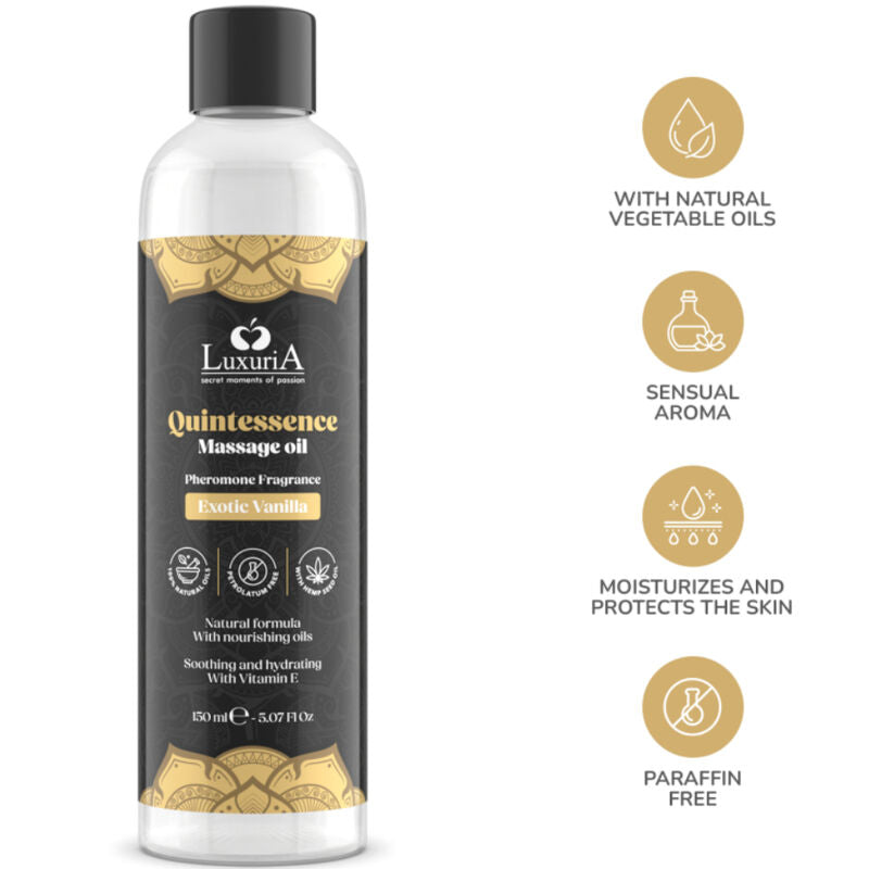 INTIMATELINE LUXURIA - OLIO DA MASSAGGIO ALLA VANIGLIA ESOTICA 150 ML