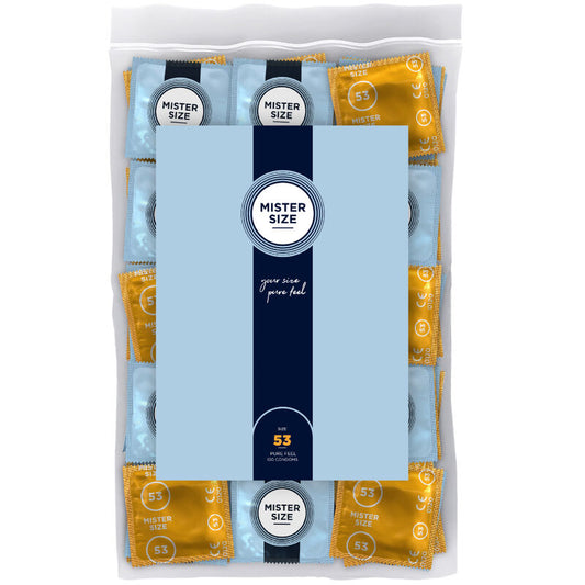 MISTER SIZE - PRESERVATIVI TAGLIA M 53 MM (100 UNITÀ)