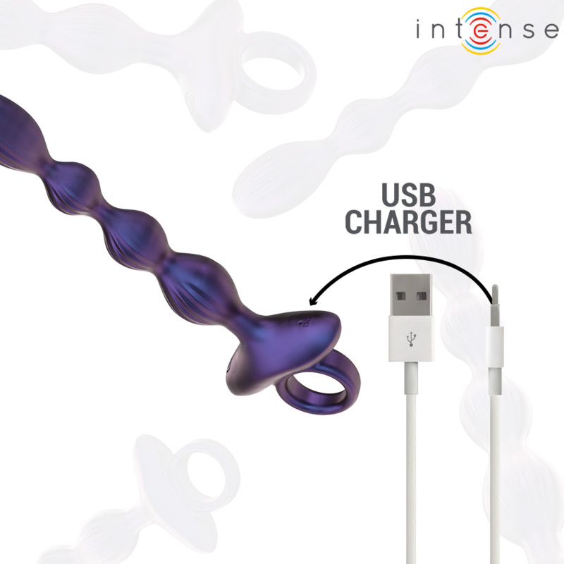 INTENSE - JACKIE PLUG ANALE VIBRANTE MODELLO 1  CON TELECOMANDO