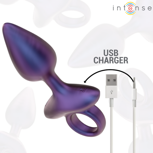 INTENSE - MICHAEL PLUG ANALE VIBRANTE MODELLO 2 CON TELECOMANDO