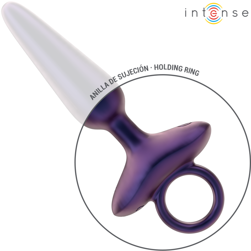 INTENSE - MARLON PLUG ANALE VIBRANTE MODELLO 4 CON TELECOMANDO