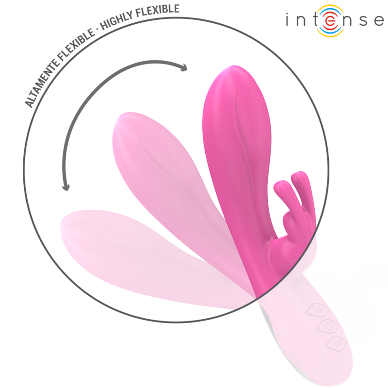 INTENSE - RANDALL VIBRATORE  RABBIT 10 MODALITA' DI VIBRAZIONE ROSA