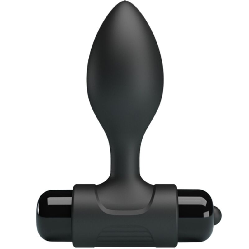 PRETTY LOVE - VIBRA BUTT PLUG ANALE NERO 10 VIBRAZIONI