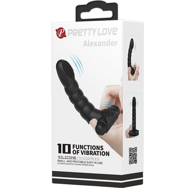 PRETTY LOVE - ALEXANDER DITALE VIBRATORE 10 FUNZIONI NERO