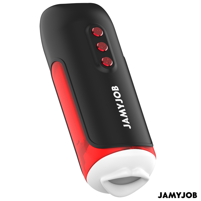 JAMYJOB - BLAZE MASTURBATORE AUTOMATICO CON BOCCA 5 MODALITÀ DI ASPIRAZIONE E VIBRAZIONE