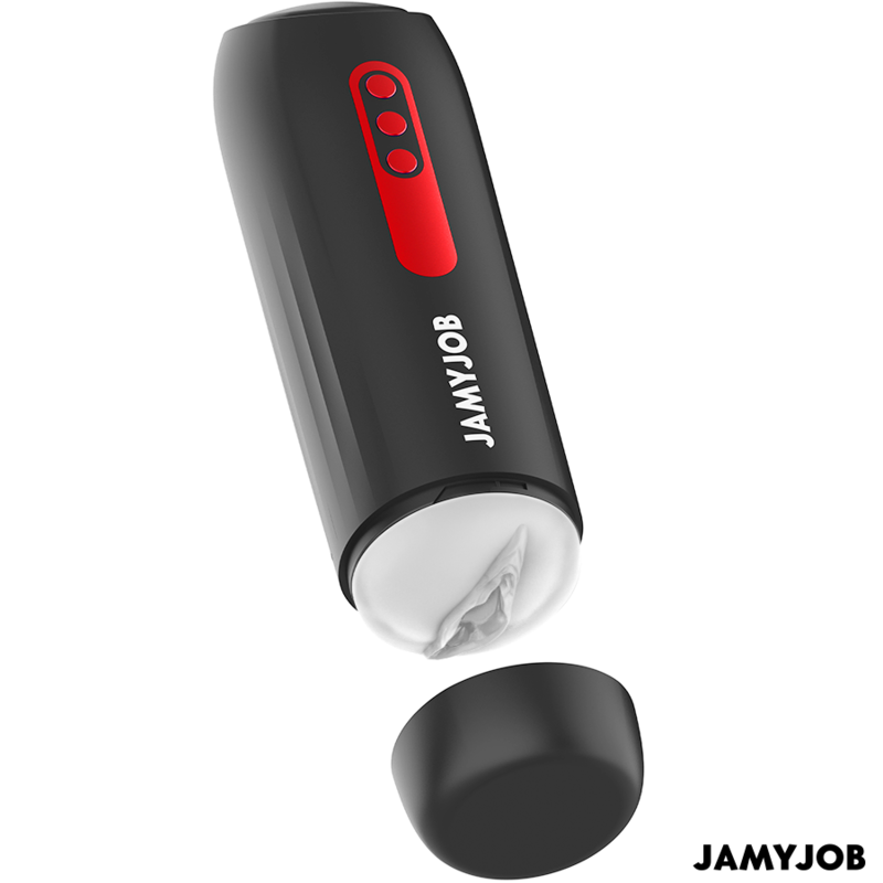 JAMYJOB - PHANTOM MASTURBATORE AUTOMATICO CON VAGINA  5 MODALITÀ DI ASPIRAZIONE E SPINTA