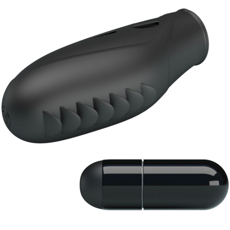 PRETTY LOVE - GILO DITALE VIBRATORE IN SILICONE NERO