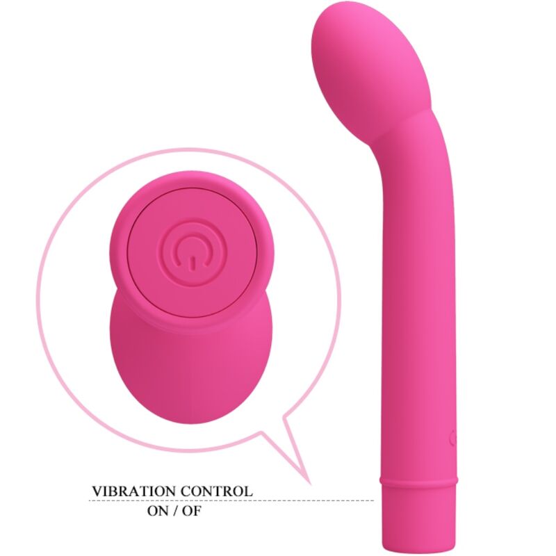PRETTY LOVE - VIBRATORE LOGAN STIMOLATORE PUNTO G 10 FUNZIONI ROSA