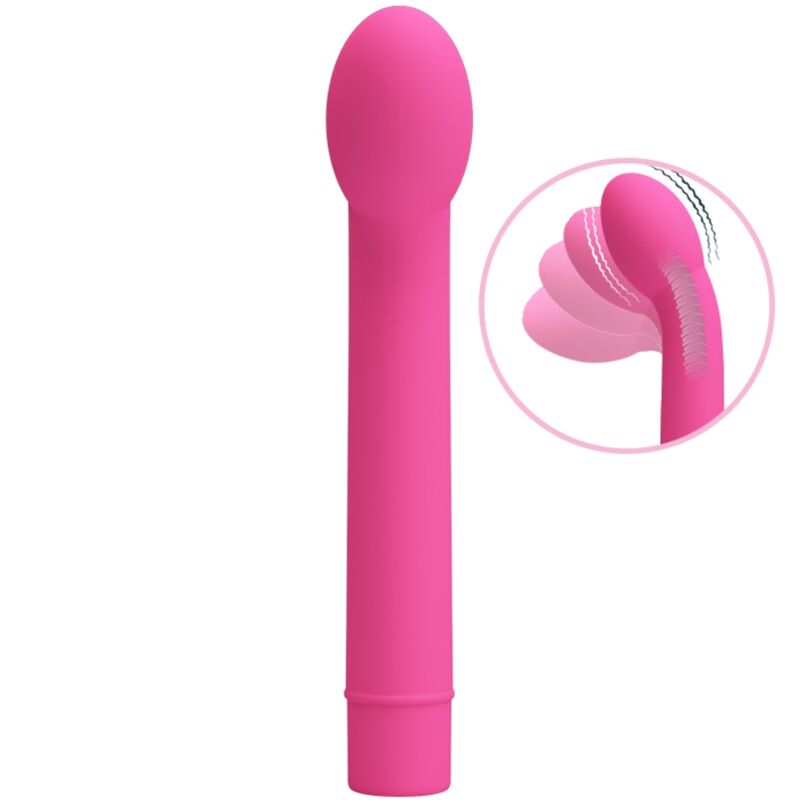 PRETTY LOVE - VIBRATORE LOGAN STIMOLATORE PUNTO G 10 FUNZIONI ROSA