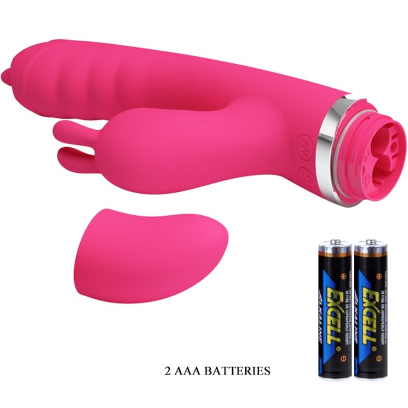 PRETTY LOVE -  PHOENIX VIBRATORE MULTIFUNZIONE RABBIT ROSA
