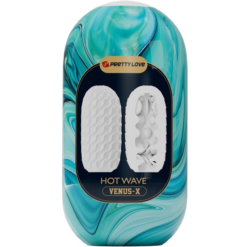 PRETTY LOVE - OVETTO MASTURBATORE MASCHILE VENUS HOT WAVE IN SILICONE