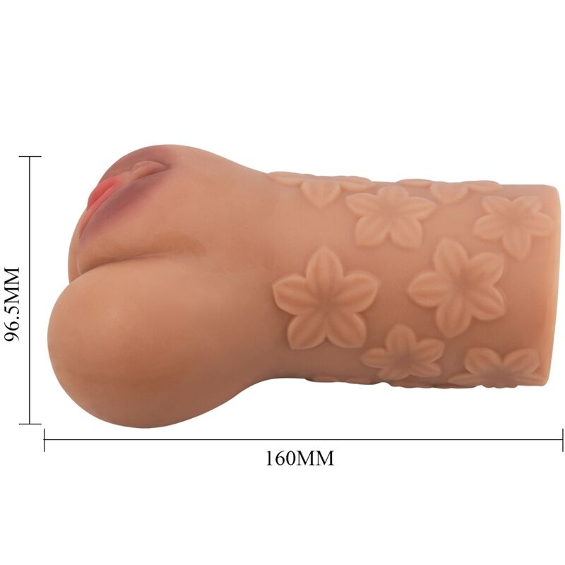 CRAZY BULL - SCARLET MASTURBATORE CON VAGINA E ANO CARAMEL